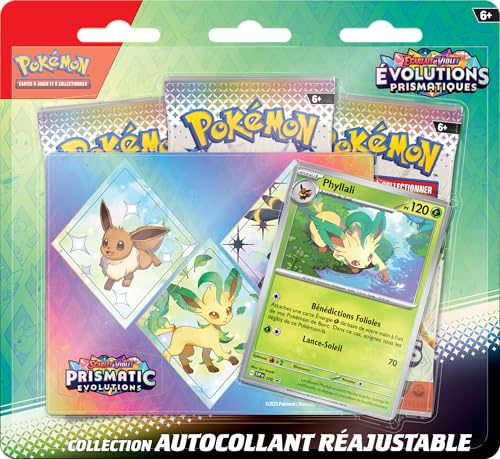 Pokemon Collection Aufkleber, verstellbar, Mehrfarbig