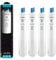 Household Appliance Replacement Refrigerator Water Filter for EDR3RXD1, Filter 3, Compatible for Whirlpool 4396841, 4396710, 9083, Pur W10121145(4PCS)