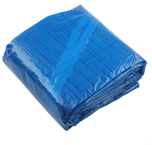 Desiumite Rechteckige Poolabdeckung, 262 x 175 cm, UV-Schutz, wasserdicht, staubdicht, geeignet für aufblasbare Pools, PE-Plane, geeignet für Heimpools(1)