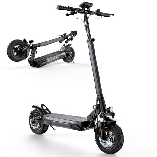 Elektroroller W9 E-Scooter für Erwachsene, 500W Motor, 20 km/h, 10.5Ah Akku, bis zu 45 km Reichweite, 10 Zoll Reifen, Scheibenbremse, klappbar, bis 120 kg, IPX4 Elektroscooter