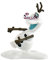 Bullyland 12942 - Disney Olafs Frozen Adventure Spielfigur, Olaf mit Zuckerstange