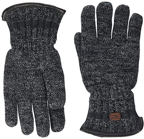 camel active Herren 408310/8g31 Handschuhe, Mehrfarbig (Black/White 06), M