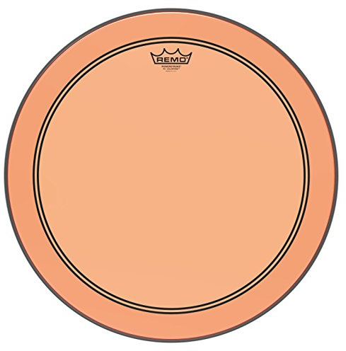 Remo Schlagzeugfell Colortone Powerstroke 3 Clear Orange – 18″ – P3-1318-CT-OG