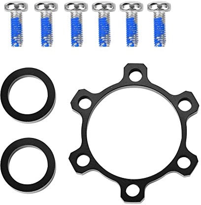 Alloy Bike Hub Adapter Conversion Front 100 * 15 to 110 * 15 Rear 142 * 12 to 148 * 12 ycle Freewheel Threaded Hubs Adaptor Disc Brake Rotor ycle Accessory (Rear: 142 * 12mm 148 * 12mm)