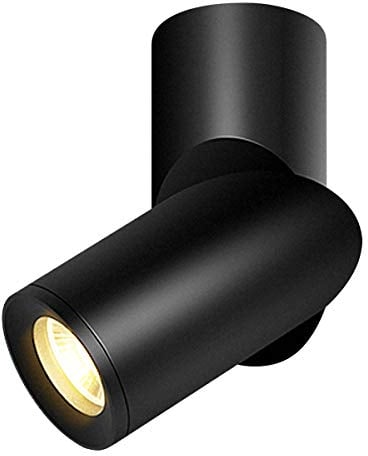 Budbuddy 12W LED Aufbauleuchte Schwenkbar Downlight Deckenlampe Deckenspot LED Deckenstrahler Drehbar - Innenbeleuchtung für Wohnen und Geschäft