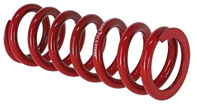 RockShox Spring, Metric Coil, Length 151mm, Spring Travel (57.5-65mm): Red 450Lb