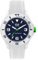 Ice-Watch - ICE sixty nine SOLAR White blue - Weiße Herrenuhr mit Silikonarmband - 019546 (Medium)