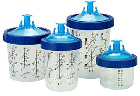 Mipa MP Paintcupsystem Paint Processing System PPS Disposable Cup System Set 400 ml 190 µ