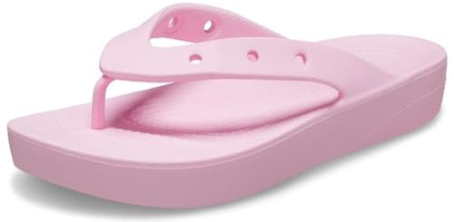 CROCS CROCS CLASSIC PLATFORM FLIP W 207714 FLAMINGO 6 UK