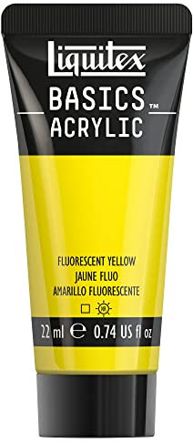 Liquitex Basics Acrylique Tube 22 ml Jaune Fluorescent ROW