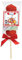 Spiedini di Marshmallow con tag personalizzabili personaggio a scelta kit fai da te per caramellata regalini fine festa compleanno party gadget cotillon (Circo)