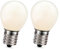 Ruiandsion E17 LED Glühbirne AC 220V Warmweiße 4SMD LED Glühbirne für Kühlschrank Gefrierschrank Decke Beleuchtung Lampe (2er Pack)