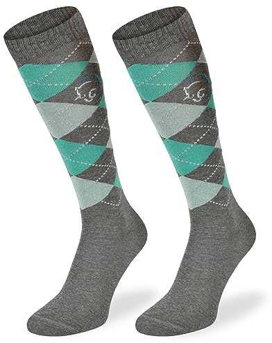 SKIETY Baumwollsocken – Reitsachen – Kniestrümpfe Herren & Damen & Kinder – Damen-kniestrümpfe – Reitsocken Damen & Kinder – Reitsachen Mädchen