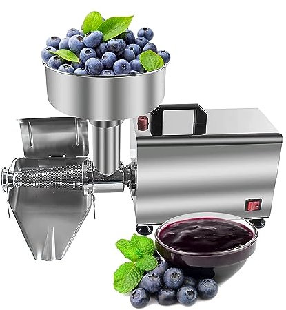 370W Commercial Stainless Steel Food Milling Press and Strainer Machine, Juicer Machine,Aluminum Alloy Thick Manual Juicer for Fruit Tomato Lemon Orange Vegetables Kitchen Tool,food grinder,110V