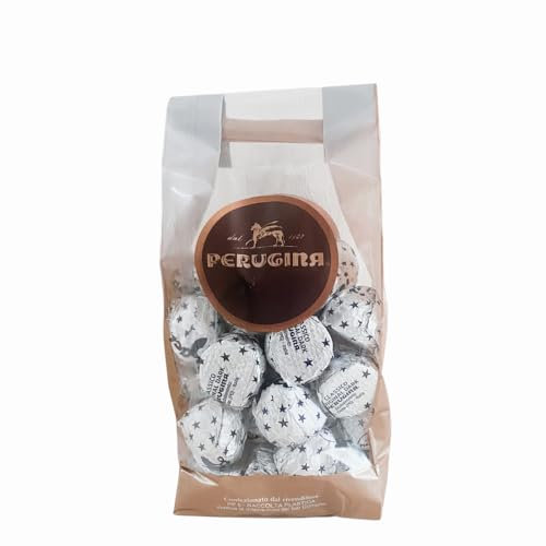 Baci® Perugina® Praline original Dark Tüte 32 Pralinen 400g - mit einer ganzen Haselnuss und Gianduia Füllung
