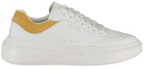 Skechers Damen Cordova Classic Best Behavior, Weiß/Gelb, 37 EU