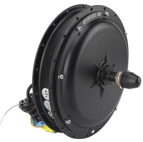 Bürstenloser Getriebeloser Elektrofahrradmotor, IP65 Wasserdichter 40–45 Km/h Elektrischer Fahrrad-Vorderradnabenmotor Zur Individuellen Anpassung