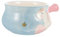 Zerodeko Kinderbesteck Milchbecher aus Keramik Kerzen Milchkochtopf Keramik Milchtopf Niedlicher Milchtopf Kaffeetasse Butter Multifunktions-Milchtopf Speisetopf eine Hand Pfanne
