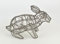Schmiedegarten Draht Hase zum individuellen Dekorieren. Perfekt als Osterhase Oster Hase Deko Figur Metall Hase