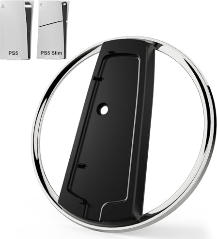 Juseisin für PS5 Slim Standfuß, Vertikaler Ständer für Playstation 5, PS5Slim, PS5-Pro, Reguläre Modelle, Digital Editions Disc Versions