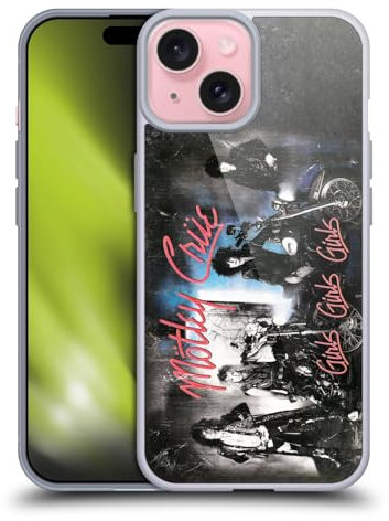 Head Case Designs Offizielle Motley Crue Girls Girls Girls Alben Softgelhülle Kompatibel Mit Apple iPhone 15 Und Kompatibel Mit Magsafe Zubehör