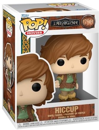 Funko Pop! Movies: How To Train Your Dragon Live Action - Hiccup - Figura de Vinilo Coleccionable - Idea de Regalo - Mercancia Oficial - Juguetes para Niños y Adultos - Movies Fans
