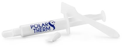 Polartherm X-8 by Thermal Grizzly - Pasta térmica para CPU y GPU de 10 gramos - Alta conductividad térmica, larga durabilidad, grasa térmica no conductora - Kit de compuesto térmico con espátula