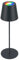 BRILONER - 3 in 1 RGBW LED Tischlampe kabellos IP44 mit Touch, stufenlos dimmbar, Akku & Lichtquelle tauschbar, Nachttischlampe, LED Lampe, Weinlampe, Flaschenlampe Aufsatz, 36x10,5 cm, Anthrazit