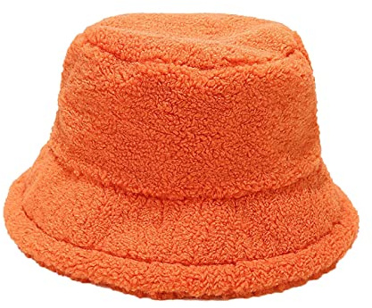 Winter Fischerhut Unisex Fleece Wintermütze Plüsch Fischerhut Anglerhut Weihnachts Druck Fischerhüte Damen Herren Winterhut Breite Krempe Freizeithut Wärmer Bucket Hat Sonnenhut