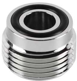 Laroal Faucet Adapter Hose Thread Connector for Washing Machine Dishwasher and Garden Use Faucet Aerator Adapter Silver