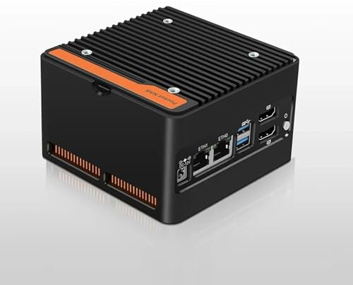CYMINILMDPC New Pocket NAS Mini PC 4X M.2 NVMe Slots,N305 (15W TDP), 2xi226-V 2.5G LAN, Firewall/Router Ready, DDR5 4800MHz, 2xUSB3.2, 2xHDMI2.0, Compact Silent Design