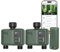 2 Pcs WiFi Water Timer 2 Zone for Garden Hose, Smart Sprinkler Timer with 984ft RF Range, Smart Lawn Watering System Irrigation Controller, APP/Voice Control, Rain Delay, Automatic/Manual Irrigation
