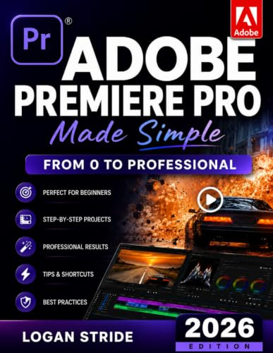Adobe Premiere Pro Made Simple: From 0 to Professional | A Step-by-Step Guide to Video Editing, Audio, Color Grading, and Export Shortcuts, for YouTubers, and Social Media Creators
