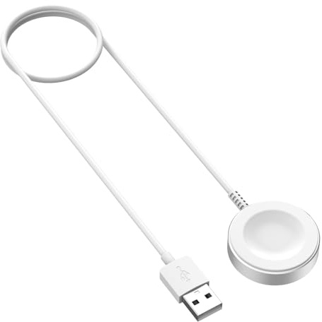 MoKo Chargeur Compatible avec Huawei Watch GT6-GT2 Pro/Watch 5/4/3/Fit 5/4 | pour Watch GT 5/4/3/Runner 2/1/Ultimate/D2, Alliage d'Aluminium, avec un Câble de 1 m, Station de Recharge Magnétique