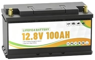 FLLYROWER 12.8v 100Ah Bluetooth 120Ah 180Ah 300Ah LiFePO4 Battery Pack Solar Lithium Lifepo4 Battery(12v 100Ah 352 BT)