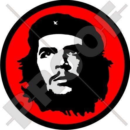 CHE GUEVARA Revolutionär 100mm Auto & Motorrad Aufkleber, Vinyl Sticker