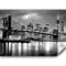 murando - Vlies Fototapete New York 400x280cm- Foto Tapete Schlafzimmer Wohnzimmer Vliestapete XXL Wandtapete Motivtapeten Bildtapete 3d Effekt Wand Dekoration - Stadt Mon Nacht d-B-0205-a-a