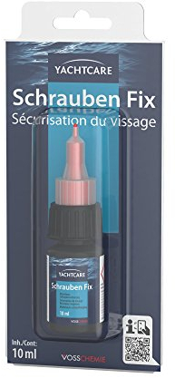 Yachtcare Schrauben FIX Kleber, Blau, 10 ml