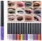 Allbesta 12 Farben Bunt Liquid Eyeliner Set Matte Wasserfest Make Up Set Eyeliner Pen Rainbow High Precise Liner (12pcs)