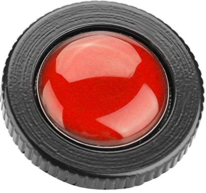 Mugast Mini Quick Release Plate, Aluminium Alloy Round Quick Release Plate with Standard 1/4inch Screw for Manfrotto Compact Action (Red)