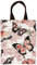 Einkaufstasche, umweltfreundliche Tragetasche, widerstandsfähig und reißfeste Shoppingtasche (Gobelin, Schmetterlinge)