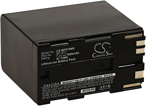 Powerakku für Camcorder Canon XF100, XF105, 7,4V, Li-Ion