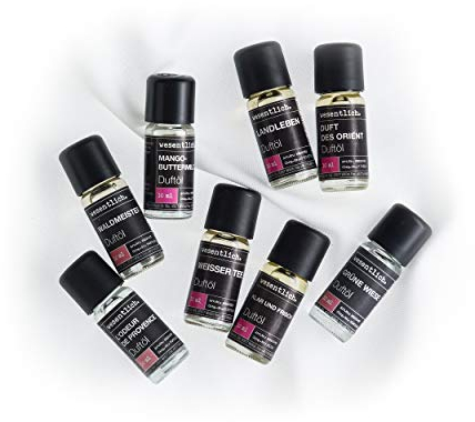 extravagant - EIN Set aus acht ausgewählten Duftölen von wesentlich. - für Duftlampe und Diffuser 8x10ml