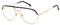 Carrera 311 Sunglasses, W97 Gold Striped Black, 55 Unisex