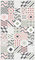 DobleUve Estudio Alfombra Vinílica Hidráulica 18 | Color Rosa | 65x140 cm | Alfombra Cocina Lavable Antideslizante | Alfombra Vinilica Cocina | Alfombra Terraza Exterior | Alfombra Vinilo Salón