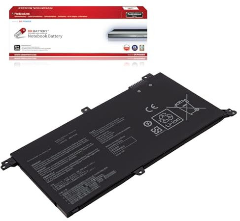 DR. BATTERY B31N1732 Battery Compatible with Asus VivoBook S14 S430FA S430FN S430UA S430UF S430UN F571GT FX571GT K430FA K430FN K430UF R430FN R571GT 0B200-02960000 0B200-02960400 [11.52V]
