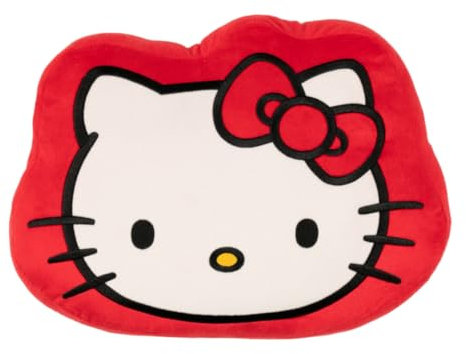 Franco Friends Bedding Dekokissen, superweiches Plüsch, Standard, Hello Kitty Zwickel