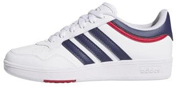 Adidas Unisex Kinder Hoops 4.0 Shoes Schuhe, Cloud White Dark Blue Team Power Red 2, 22 EU