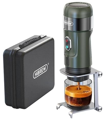 Portable Coffee Machine with case HiBREW H4B_GN