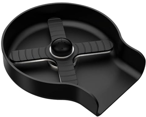 Junterone - Lavadora automática de acero inoxidable 304, extraíble de cocina doméstica, lavaplatos, accesorios de de cocina